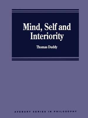 cover image of Mind, Self and Interiority